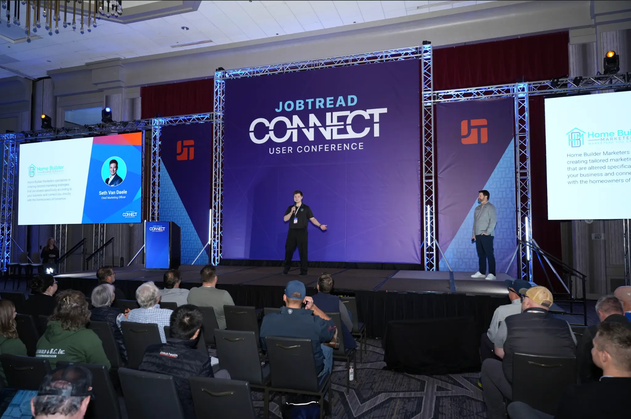 Conference stage